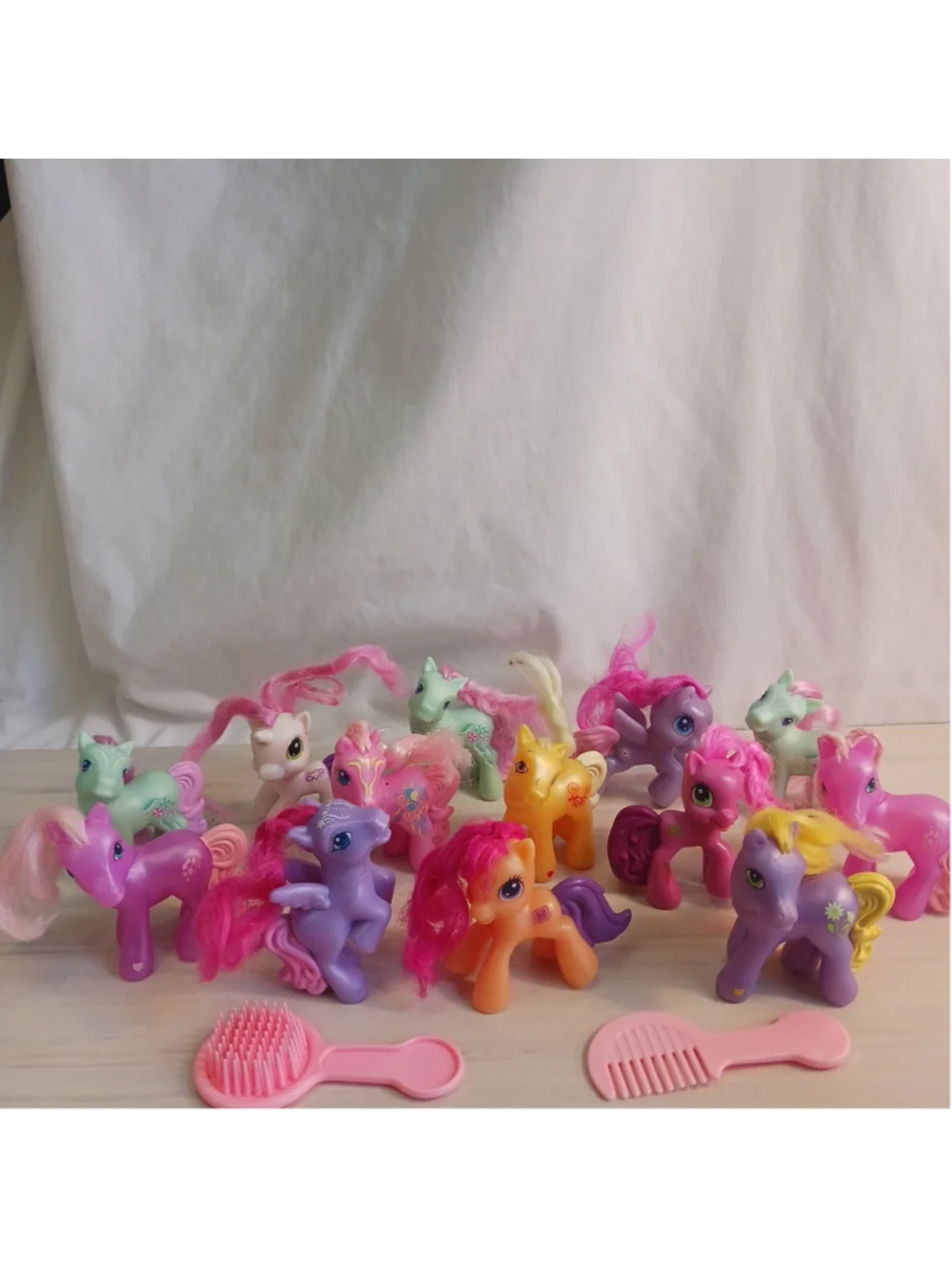 VTG Y2K My Little Pony G3 Lot Of 13 MLP craft Horses Nostalgia Variety